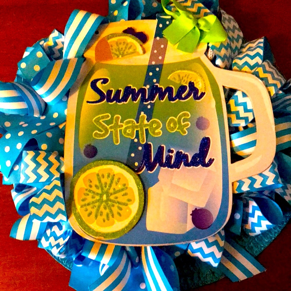 Wreath Summer State Of Mind FINAL SALE